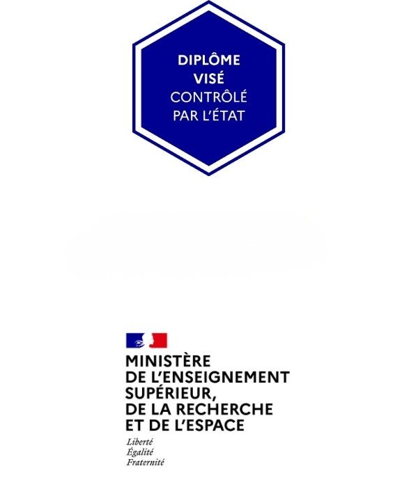 Logos diplôme visé - CEFDG - MESRE
