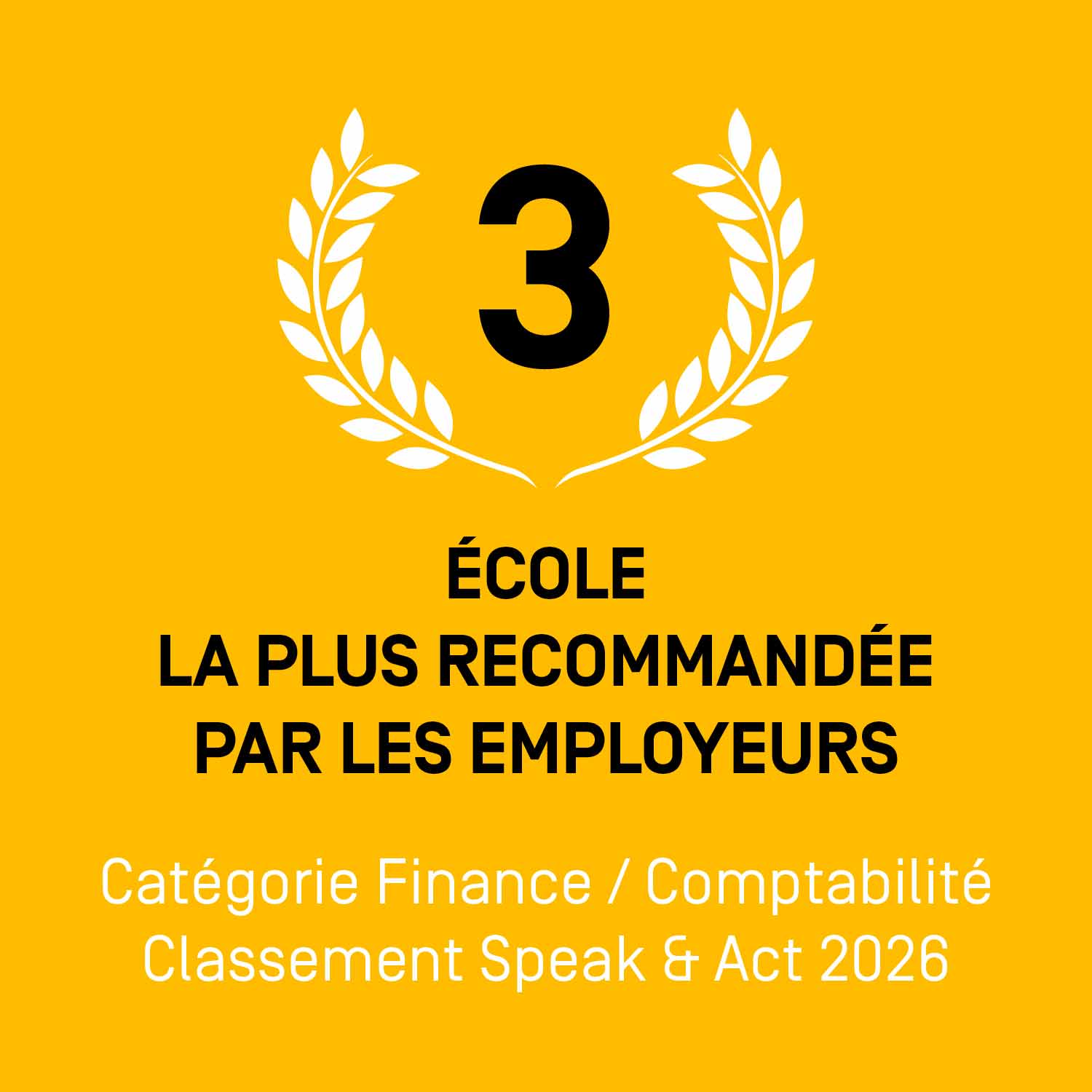 3ᵉ place du classement “Best Employer Experience – Happiness Barometer 2026”