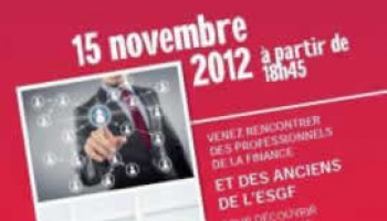Afterwork Finance : 15 novembre 2012