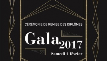 Gala de remise des diplômes 2017 de l'ESG FINANCE